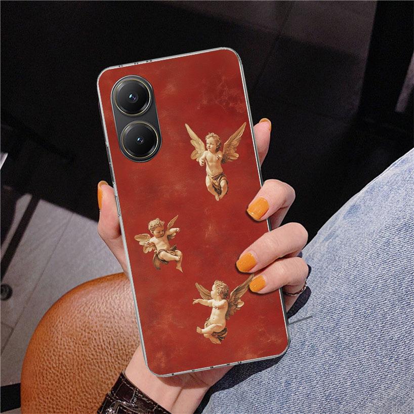Bible Angel Phone Case For Xiaomi Poco X7 X6 X5 Pro F7 Ultra Redmi 15C 15 13C 13 12C 12 10 10A 10C 9 9A 9C 9T Cover Poco X7 X6 X