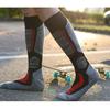 Cotton Ski Socks Compression Snowboard Socks Knee High Thermal Socks, Breathable