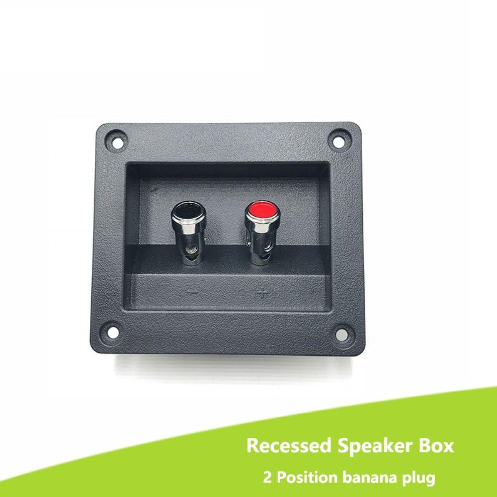 Two-position Speaker Box Recessed Speaker Accessory Box Speaker Link Box For DIY Home Car Stereo