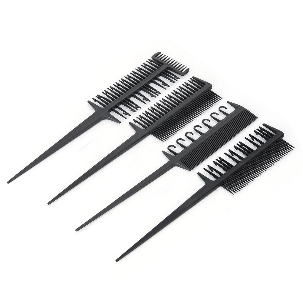 Professional Hairdresser Comb Set Hair Coloring Dying Highlight Salon Barber Tool