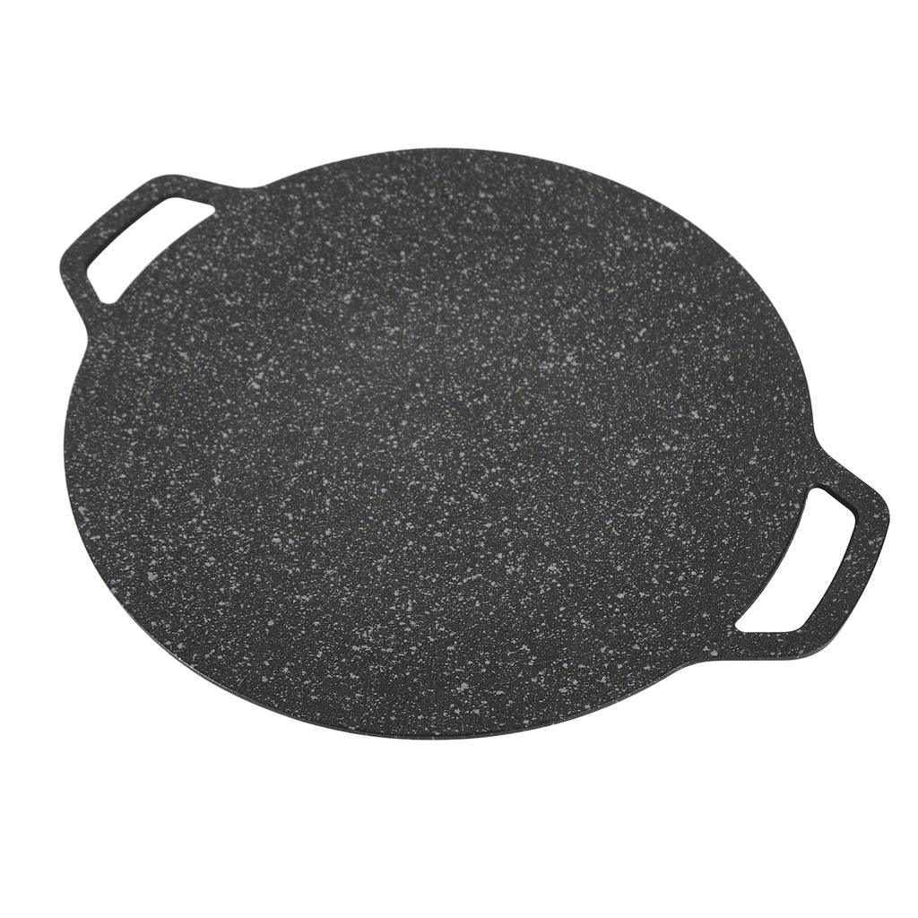 Korean BBQ Grill Pan Round High Thermal Conductivity Easy To Clean Barbecue Griddle for Indoor