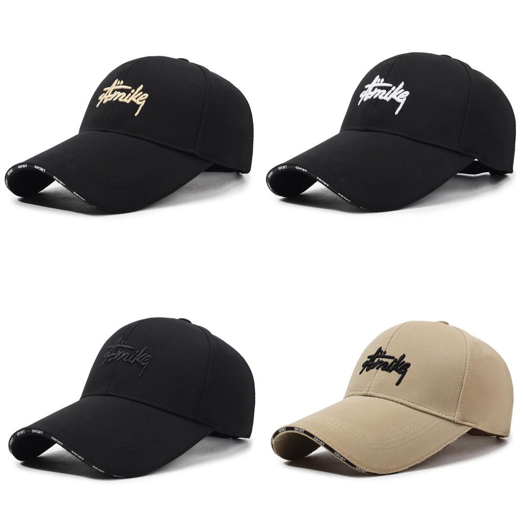 Letter Amike Embroidery Baseball Cap Breathable Outdoor Sports Protection Sun