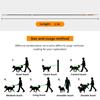 New Generation Dog Leash Multifunctional 2.1M Generation Adjustable and Nylon For Large Hands Free Leash for 2 Dogs Universal