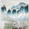 Landscape Painting Art Wall Hanging Beautiful Bohemian Tapestry Sheet Beach Towel Bedroom Room Aesthetic Decoration Home Decor