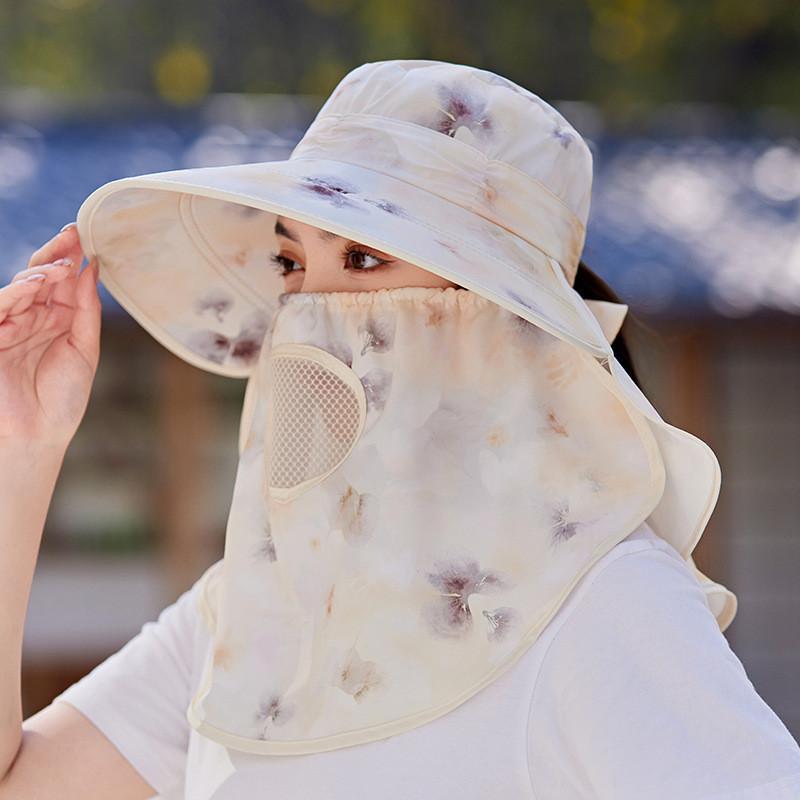 Summer Sun Protection Floppy Hat With Wide Brim For Outdoor Activities