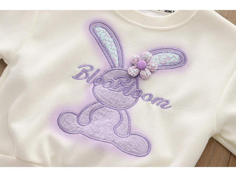 Detská jarná 2024 mikina a nohavice v štýle Bunny Street