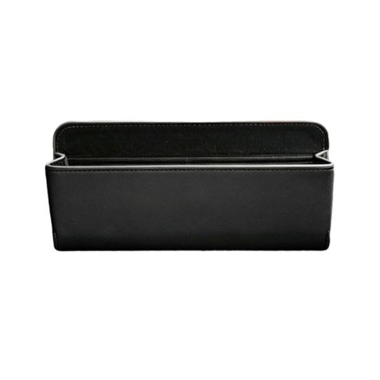 Car Center Console Organizer Faux Leather Car Storage Box for Sunglasses Cards Vehicle Dashboard Tray for Tidying Car Interior Accessory