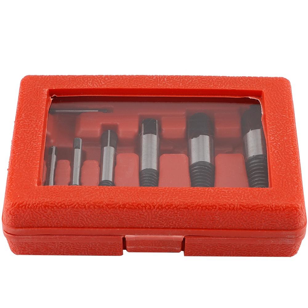 8 Pieces Screw Stud Remover Set Broken Damaged Bolt Extractor