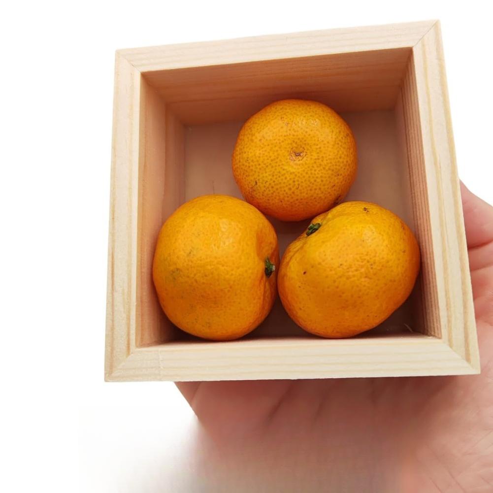 1/4Pcs Wooden Tray Set Square Succulent Organizer Home Decor Pearl Jewelry Pot Bonsai Plants Growing Pots Storage Box