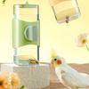 Y5JC Pet Drinking Bottle Plastic Water Drinking Bowl for Parrot Pet Water Dispenser