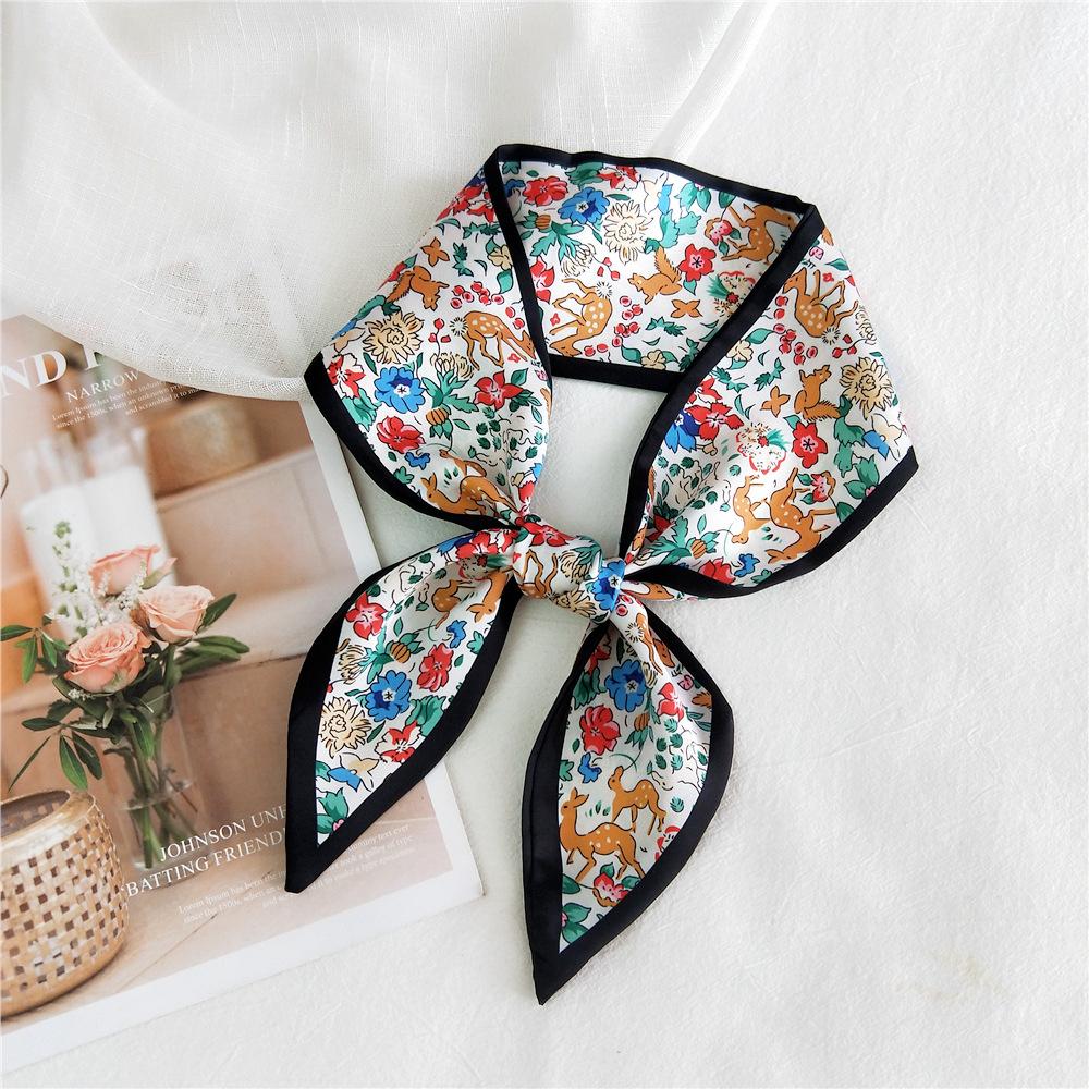 Neue Schals Seidenschals Damen Frühlings- und Herbstsaison Lange dekorative professionelle Schals Sommer Dünne Stile gepaart mit stilvollen Hemden