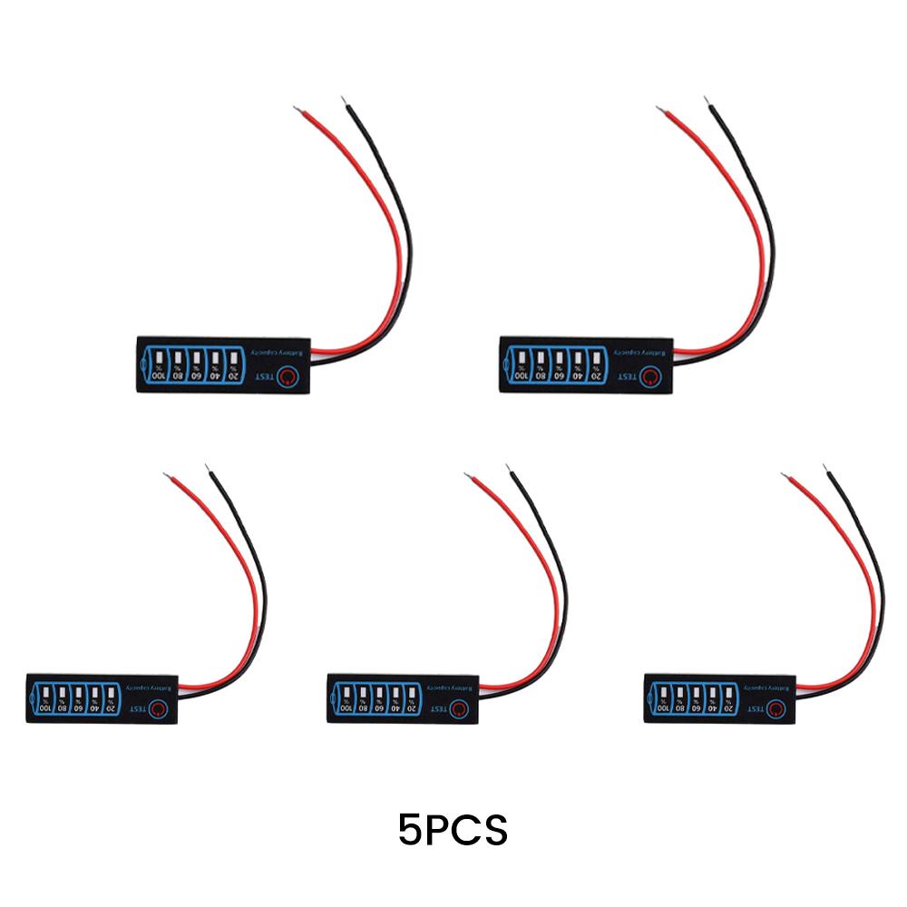DC 5V-30V LED Power Indicator Intelligent Ternary Lithium Battery Lithium Iron Phosphate Acid Battery Tester