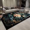 Europäischer Stil Luxus TEPPICHE FÜR WOHNZIMMER Persische Dekoration Schlafzimmer Bettseite Plüschteppich Faltbare Lounge Rutschfeste Weiche Matten