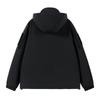 Men Fake Two Loose Work Jackets Trendy Plankton Hooded Charge Top Coat