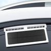 Solar Charging Car Air Cooler Assisted Cooling Ventilation Fan Air Circulation Fan  Backseat