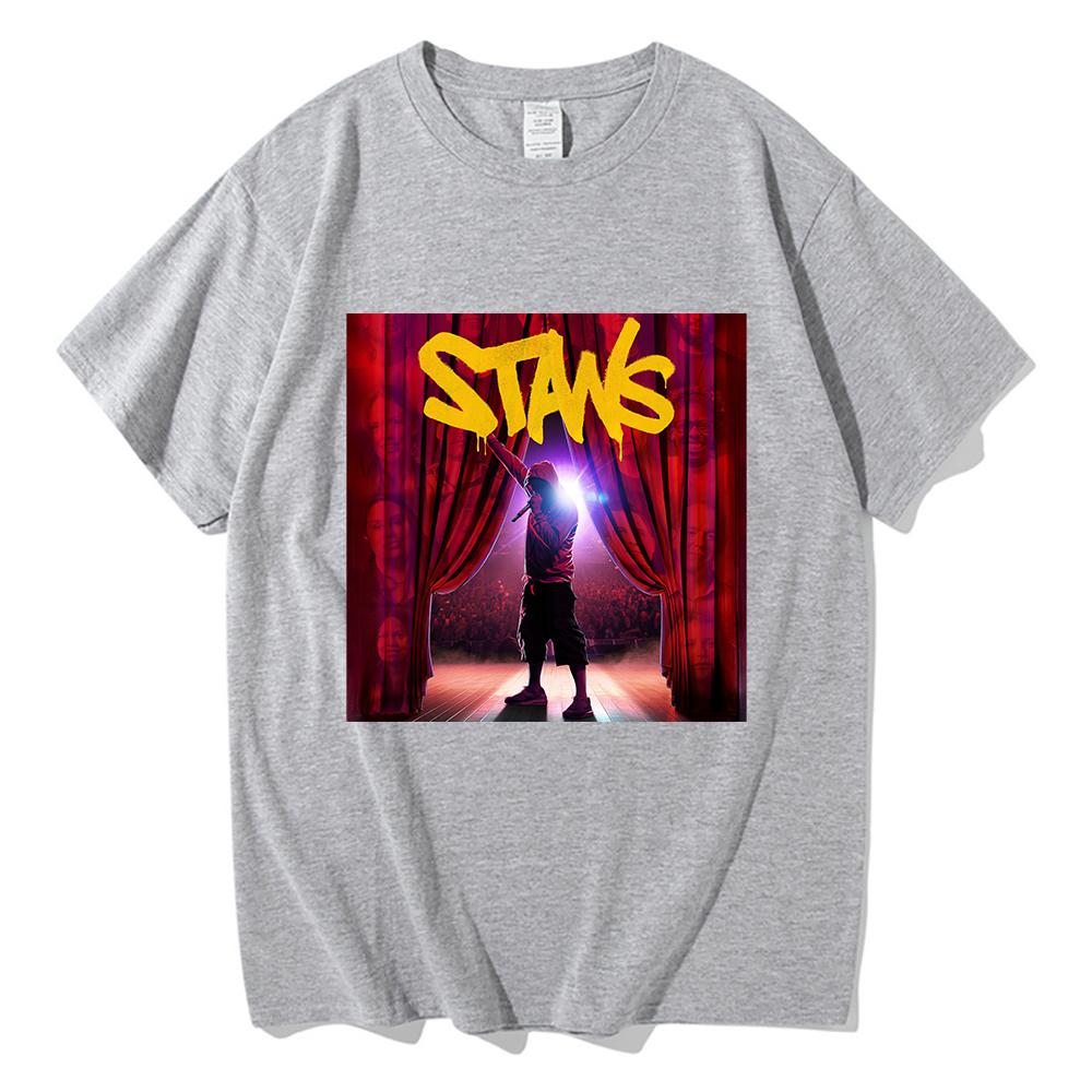 Eminem STANS T-Shirt Fahsion Retro Herren-/Damenbekleidung für Liebhabergeschenke Vintage Sommer Baumwolle Grafik Hochwertige T-Shirts Tops