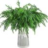Norfolk Pine Single Branch Christmas Decoration with Soft Rubber Pine Needles