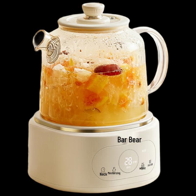 Bear 1L All-Glass Multi-Function Health Kettle CN plug (adapter included)
