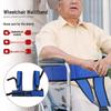 Breathable Mesh Anti-Fall Waistband for Elderly Wheelchair Support