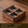 Walnut Wood Multi-Layer Nut and Snack Box