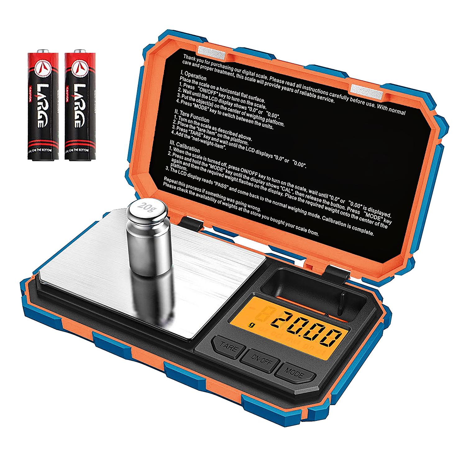 

Профессиональные цифровые мини-весы 20г-0,001г Карманные весы Электронные умные весы с калибровочной гирей 20г