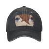 Games Genshin Impact Tartaglia  Denim Cap Casual Baseball Caps Adjustable Hat Summer Unisex Baseball Hats