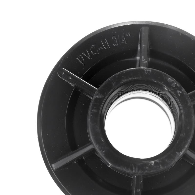 1Pcs 1/2, 3/4, 1 Inch Pvc Double Female Thread Water Tank Joints Garden Irrigation Accessories Fish Tank Connector