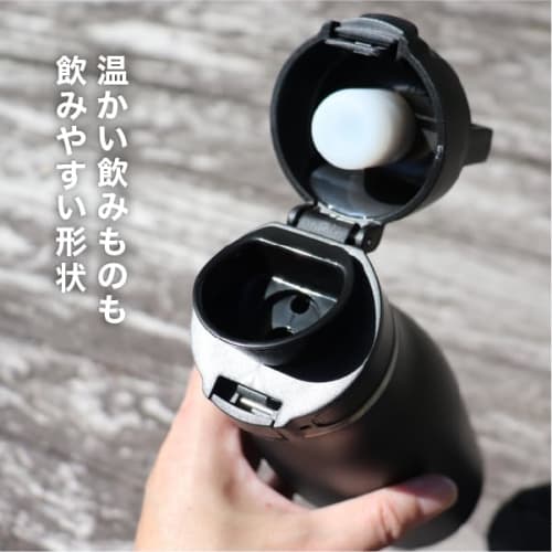 Official Takeya THERMO FLASK 500ml Stainless Steel Water Bottle, Vacuum Insulated, Insulates Hot or Cold Drinks, Travel-Friendly, One-Touch Closure, C