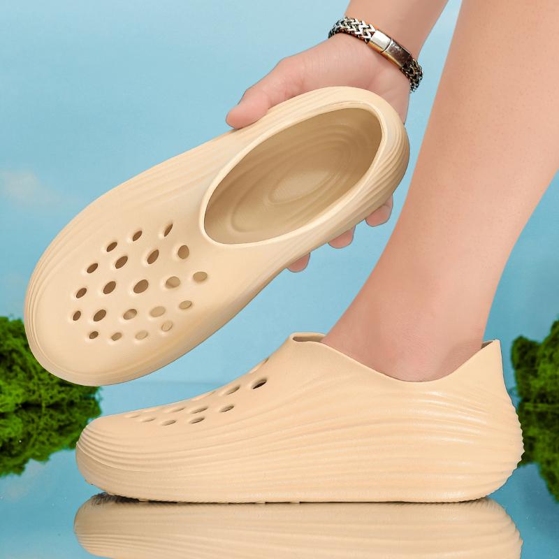Sandali Estivi Leggeri alla Moda da Uomo Scarpe da Spiaggia Uomo in EVA Traspiranti Morbidi Scarpe da Acqua Uomo Comode Sneakers Casual da Passeggio