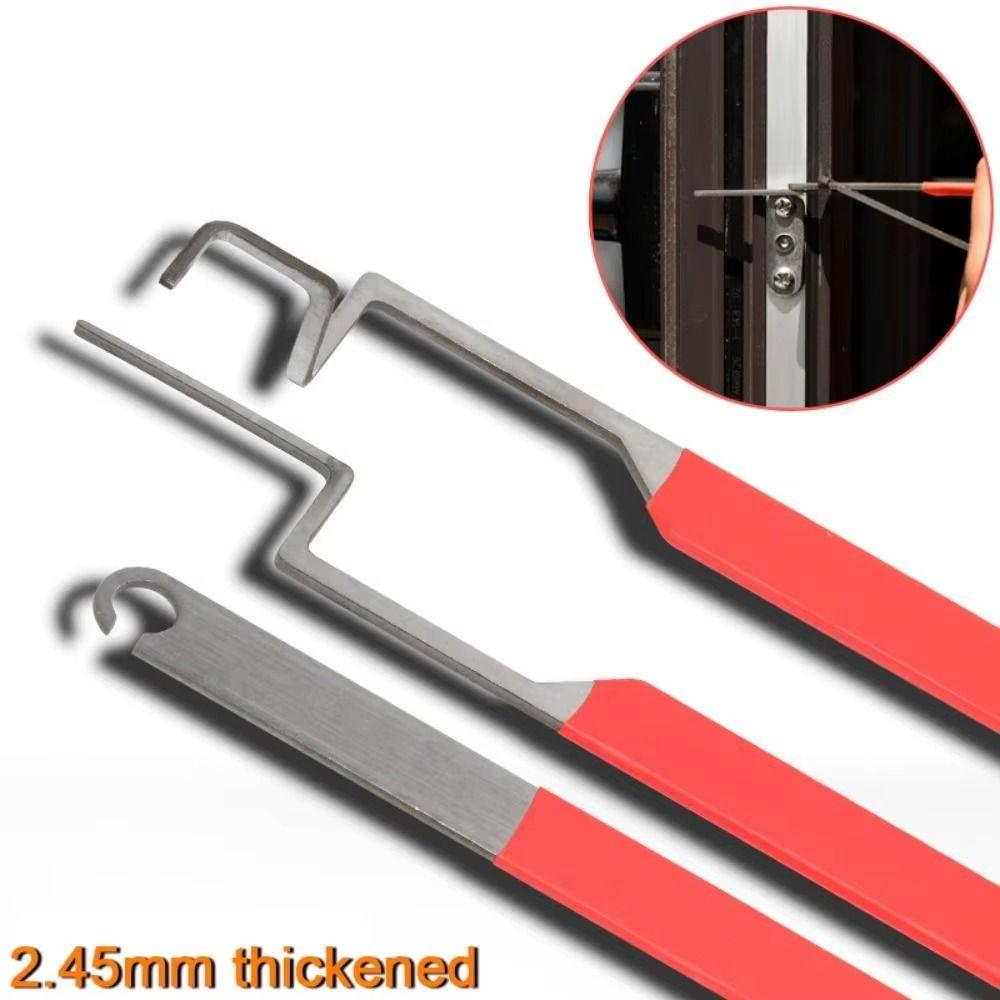 Compact Door Open Keys Key Replacement Automotive Pick Hook Portable Lock Picking Set  Hand Tool