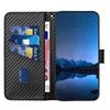 Wallet Flip Carbon Fiber Case For Samsung Galaxy S10 S9 S8 S10E Note10 Plus Note20 Ultra Note9 Note8 S7 Edge Magnetic Cover Etui