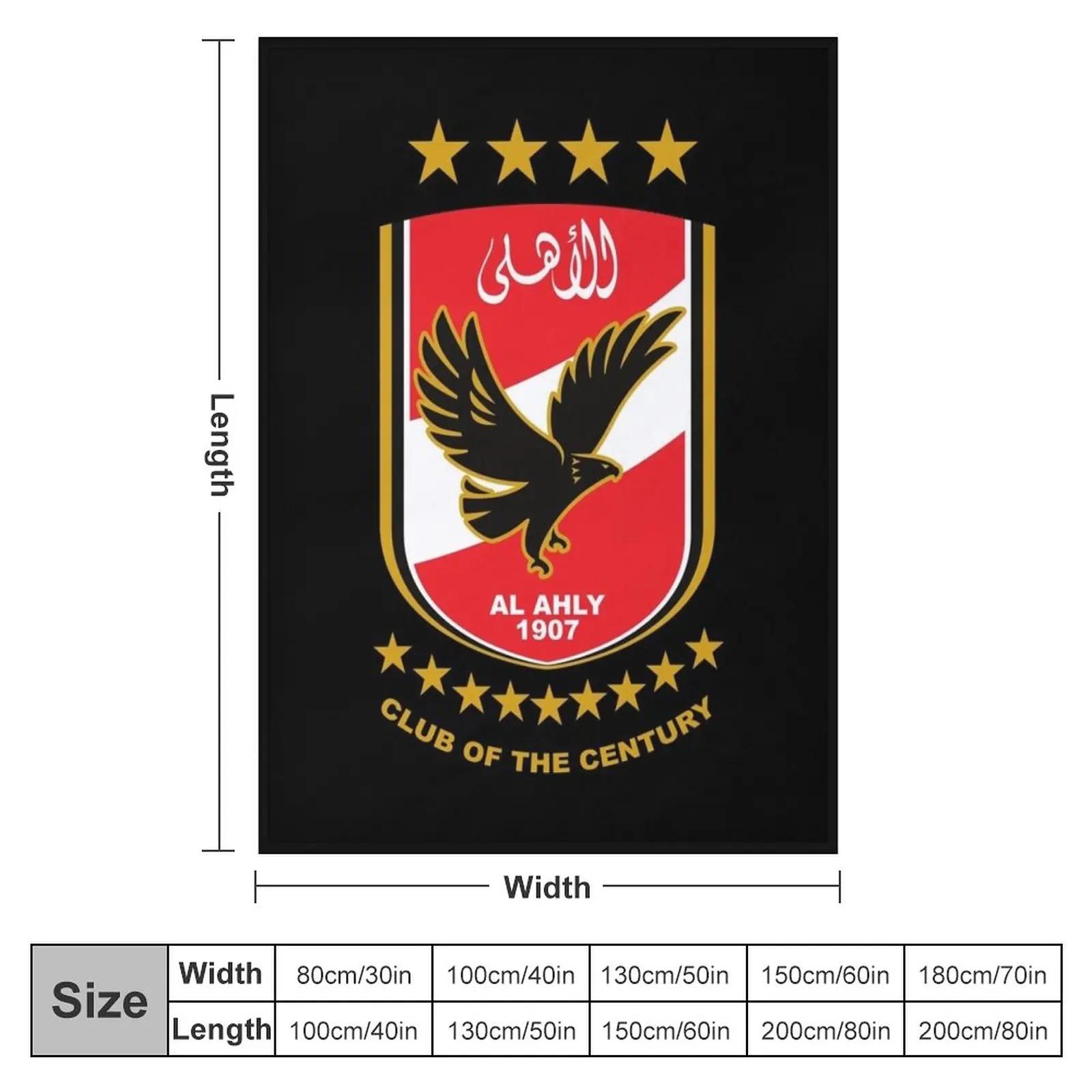 Al Ahly ?????? Throw Blanket Bed covers Baby Blanket 75x90cm