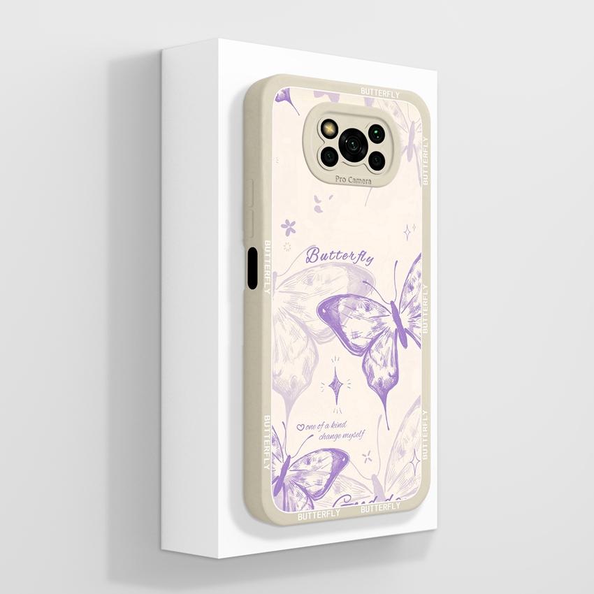 Phone Case For Xiaomi Poco X3 X5 X6 X7 C40 C50 C51 C55 C71 C75 Cute Cat Soft Covers Lens Protection Liquid Silicone Anti Slip Shell For Xiaomi Housing