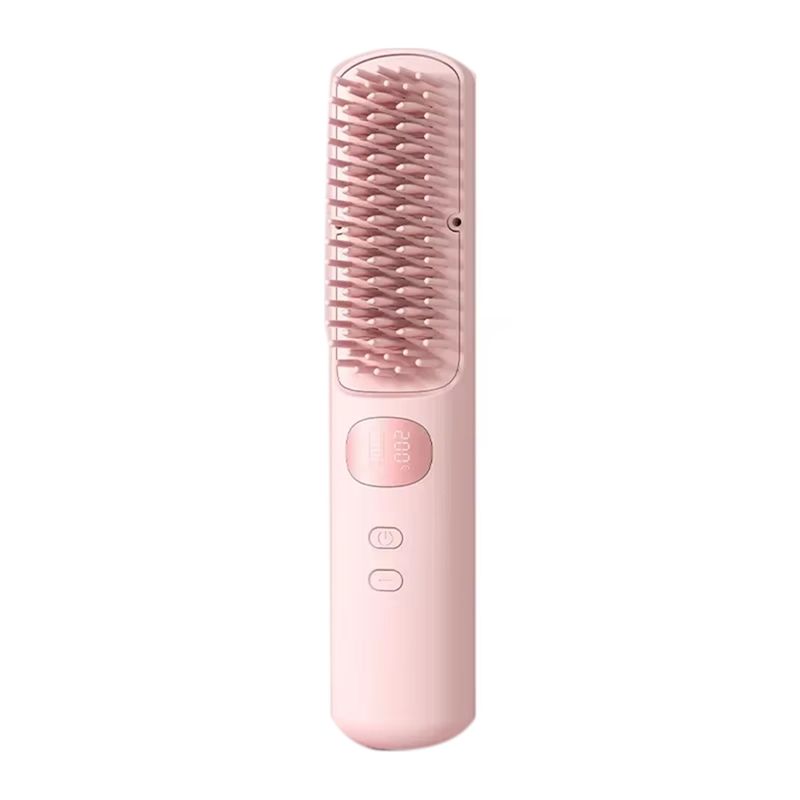 A04V Portable Wireless Hair Straightener Dual-Purpose Styling Comb Styling Comb For Curling