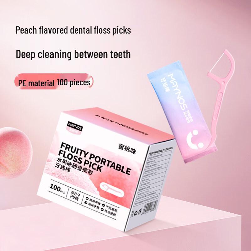 Minuosh Fruit Flavor Dental Floss Sticks
