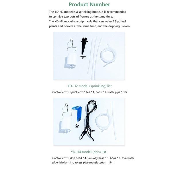 New 8/4/2 Head Automatic Watering Controller Drip Irrigation System Garden Home Flowers Plants Self Water Kit Timer System Outdoor
