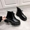 Dark series, cold personality, street trend, mysterious 's boots, not tired feet, skirt trend, fashionable and versatile