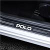 YNEPB1 Car Door Sill Scratch Resistent Stickers Threshold Pad for Volkswagen VW Polo Rline Golf Jetta GTI Tiguan Sharan Caddy Scirocco