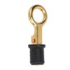 Snap Handle Drain Plug Rubber Brass Twist Design Long Lasting Marine Drain Plug for Boat Yacht Livewell