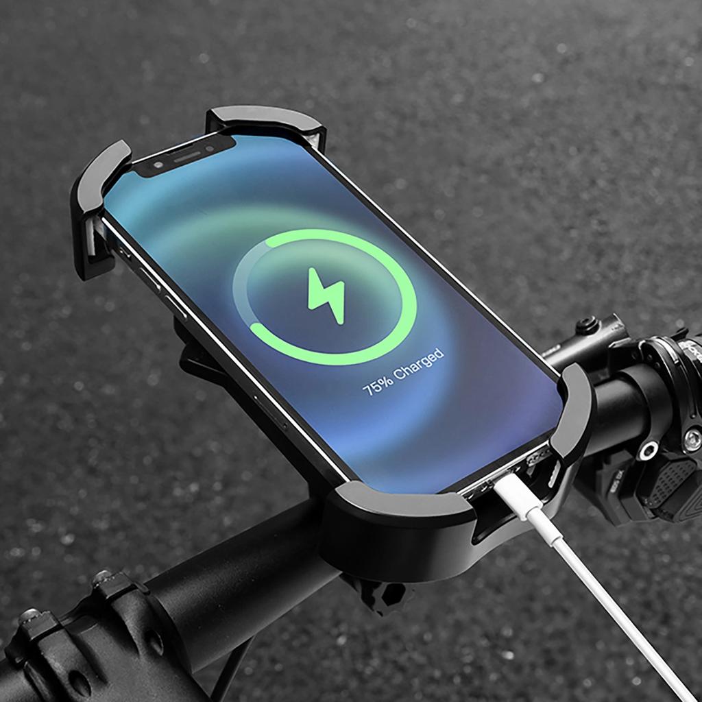 Uchwyt Na Telefon Rockbros 25210032001 Do Roweru Na Kierownicę - Czarny