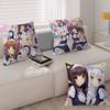 Anime Nekopara Pillow Anime Pillow Sofa Bed Head Pillow Cover Cushion Cover Fashion