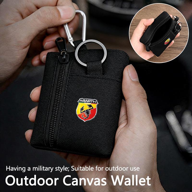 HIPNG1 Car EDC Outdoor Tactical Mini Multi Functional Storage Bag For Abarth 595 Abarth 500 Abarth 124125 500 695 5CC Spider Accessory