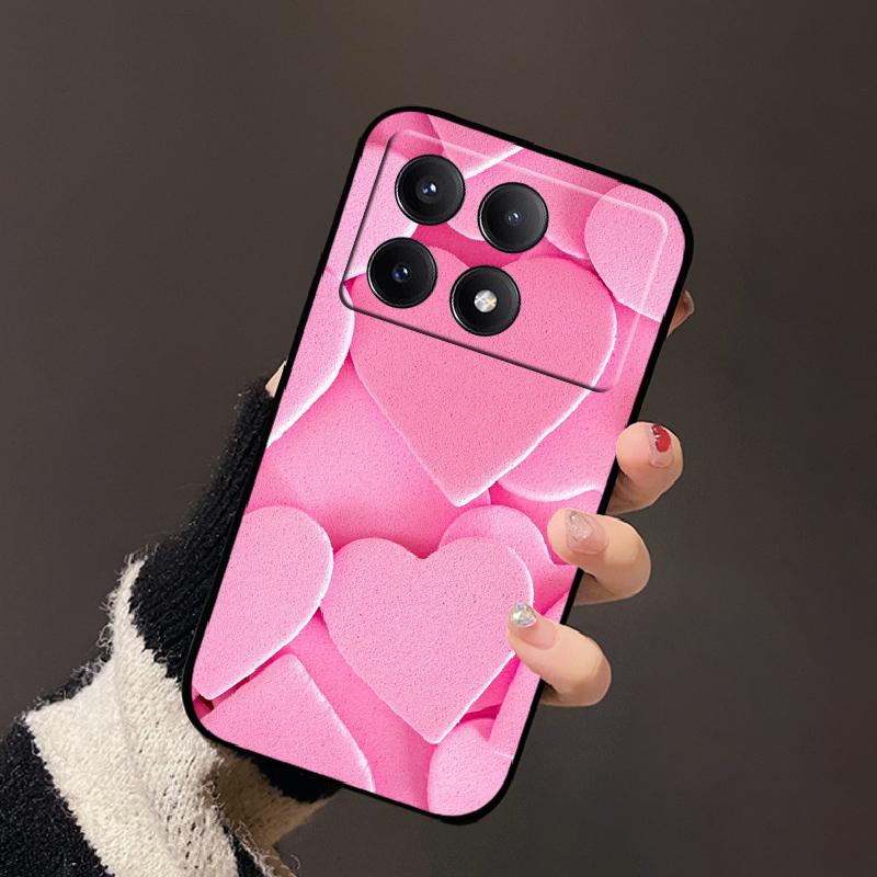For Xiaomi Poco X6 Pro Case Fashion Painting Soft Silicone Back Cover For Xiaomi PocoX6 Pro Funda Poco X6Pro Bumper Cartoon Capa