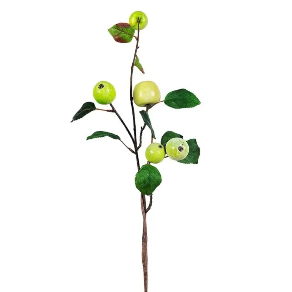 Artificial Sand Fruit Tree Branches 3pieces for Birthday Holiday and Seasonal Decoration with Realistic Faux Fruits