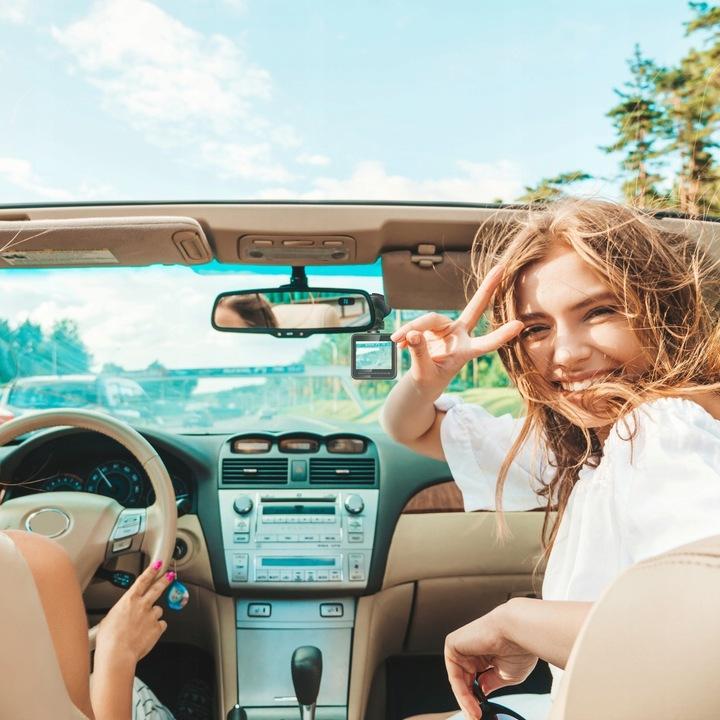 Registratore di Guida per Auto + Modulo GPS con Display Dash Cam HDR