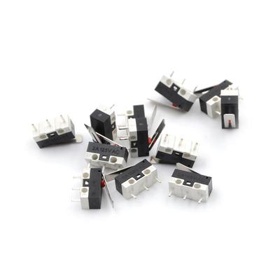 10Pcs 2A 125V Micro Limit Switch Lever Roller Arm Actuator Snap Action Switches