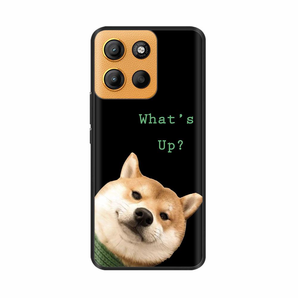 For Motorola G15 Case Cute Phone Case Funny Back Cover For Moto G15 Power Camera Protection Soft Original Liquid Silicone Cases