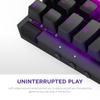 NZXT FUNCTION MINITKL Gaming Keyboard Black KB593 KB-175US-BR