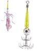 FIshing lures Light LED Deep Sea Glowing Luminous Saltwater Squid Jig Hook Tackle Tool for Sea Fishing Feeder Fishing Accessory