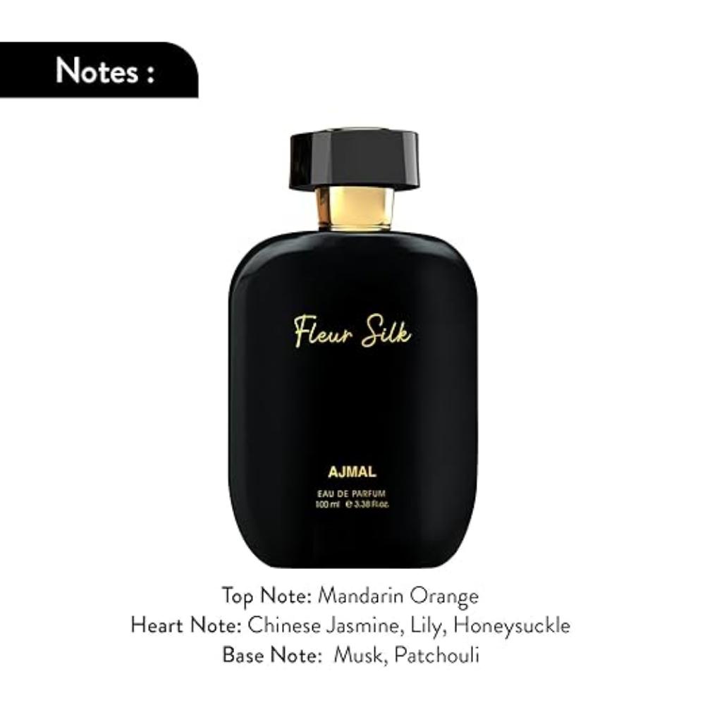 Ajmal ARTISAN - FLEUR SILK Long Lasting Fragrance, Handpicked Luxury Perfume for Women 100ml.